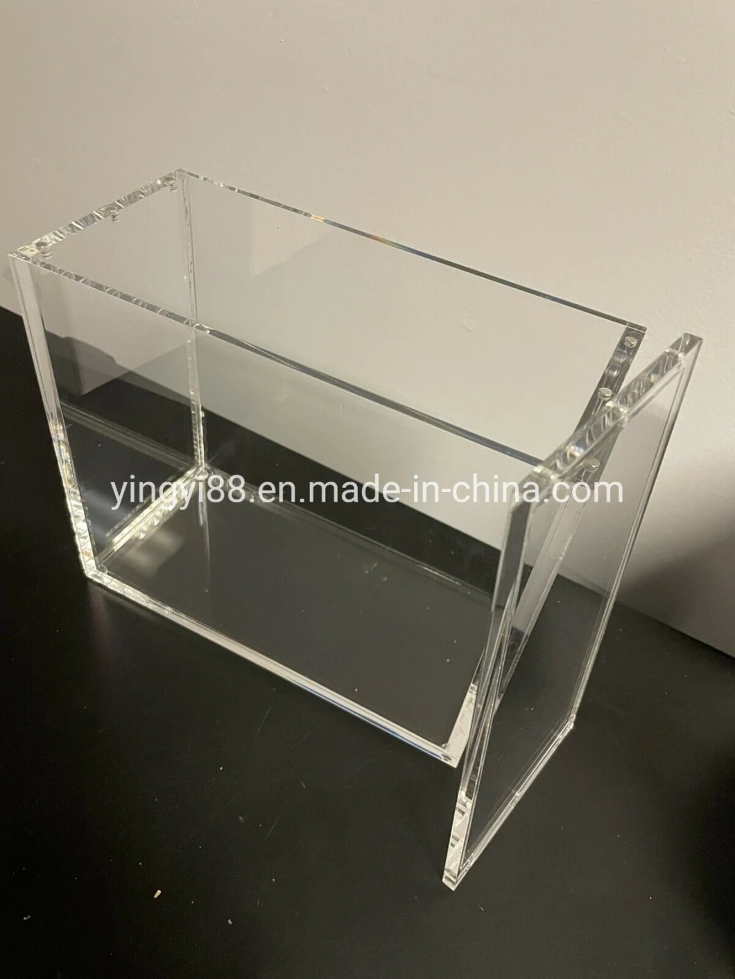 Custom Transparent Acrylic Storage Magnetic Lid Pokemon Booster Box