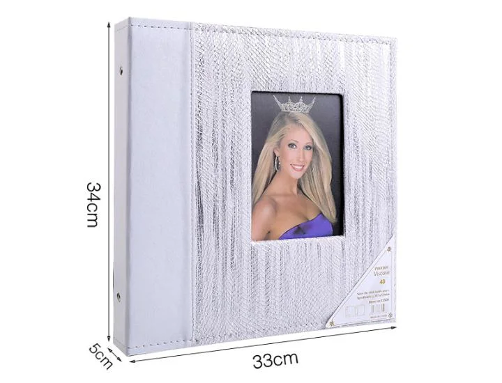 Factory Wholesale PU Leather Wedding Picture Album Creative DIY Handmade Photo Album