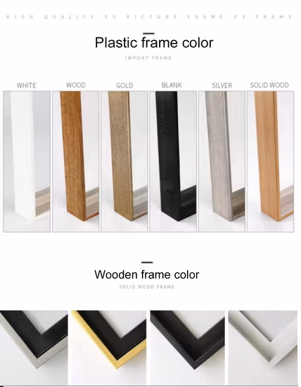 Produttore di cornici per foto in stile industriale moderno con divertenti cornici rustiche in alluminio per la scrivania di casa e cornici rimovibili